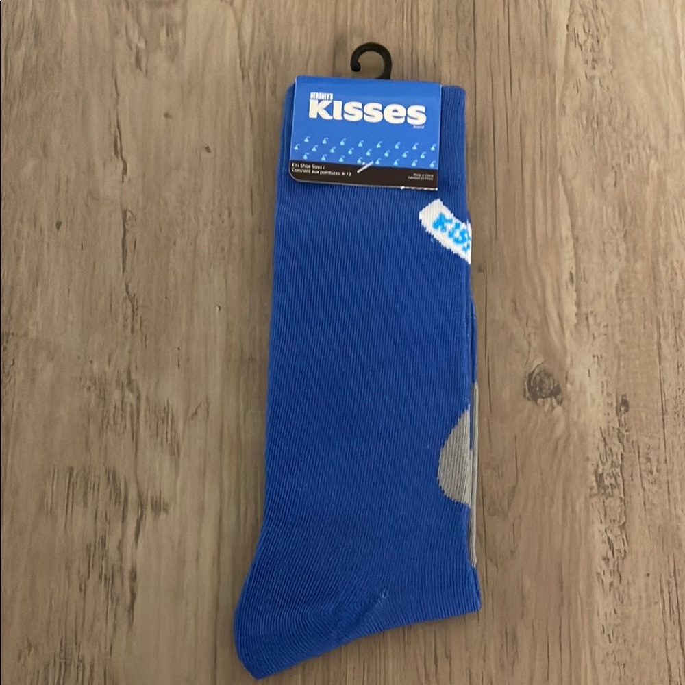 Kiss Blue Socks